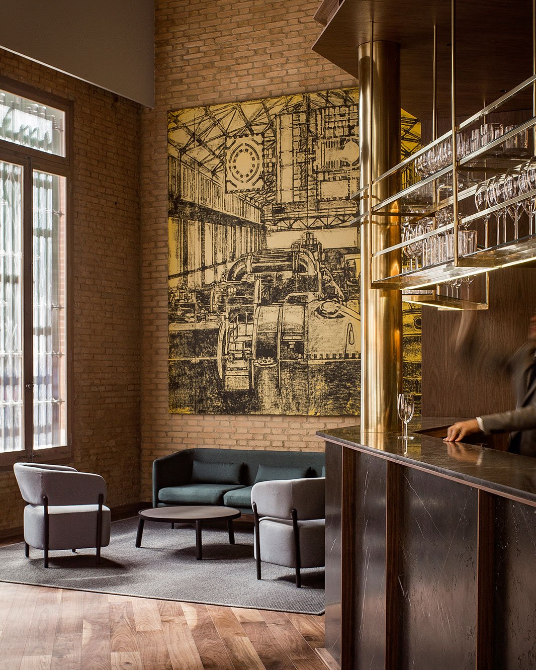 Muebles RC en restaurant ricard camarena - Muebles de diseño por Blasco&Vila