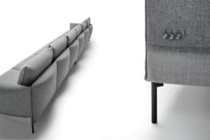 Sofa de diseño de la colección hardy por Blasco&Vila