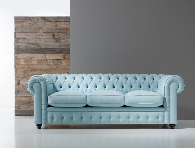 Foto ambiente sofa chester en subasta benefica - Muebles de diseño por blasco&vila