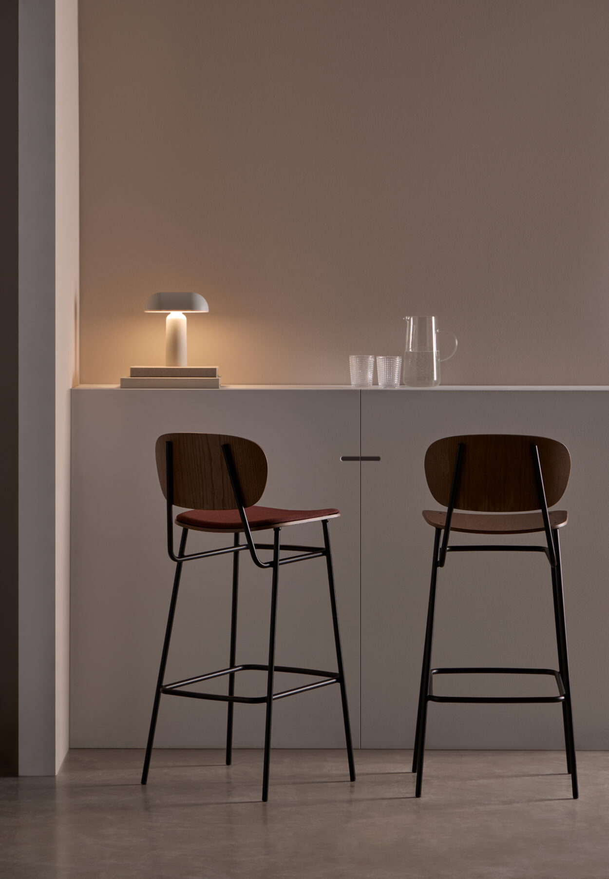 FOSCA <br /> High stool (Upholstered S/B) - Image 13