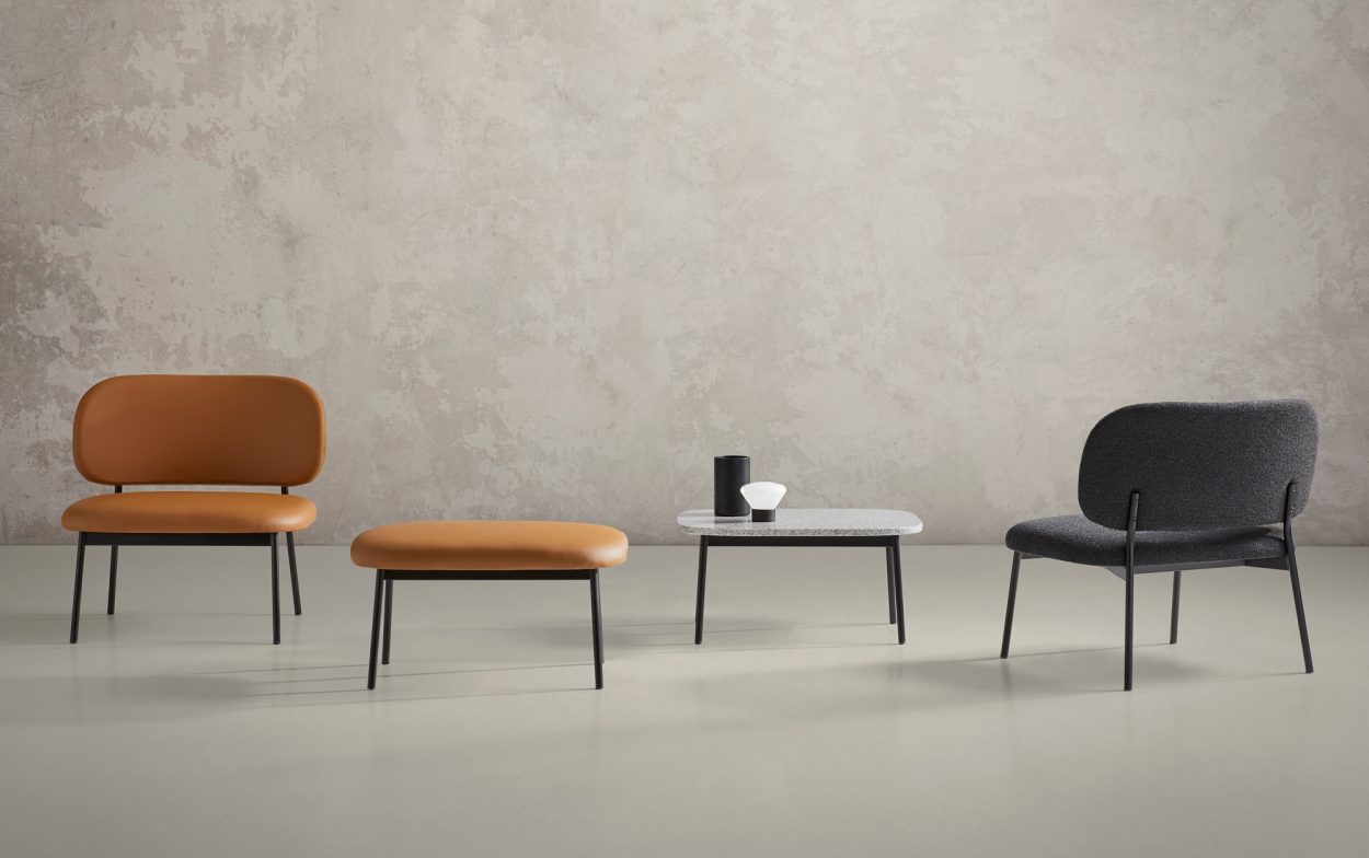Lobby Chair RC Metal - Blasco&Vila - Muebles de diseño