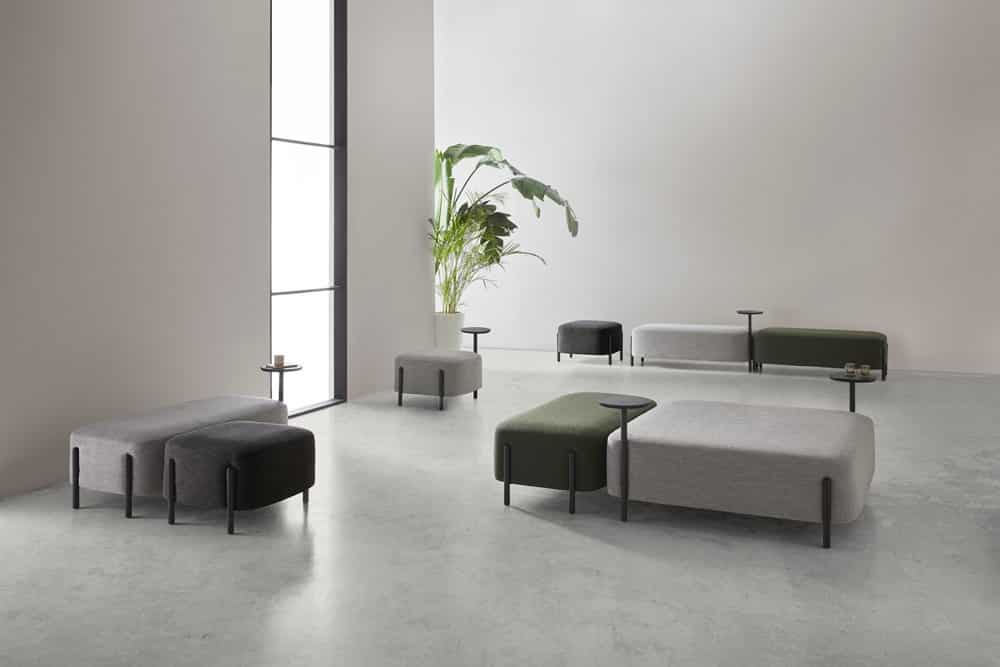 Foto ambiente portada entrada blog para presentar las nuevas Banquetas con mesa - Muebles de diseño por Blasco&Vila