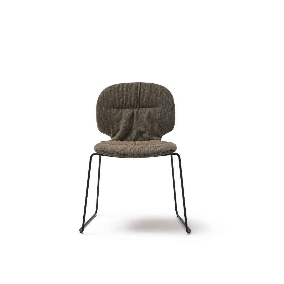 HALO Chair Sled Base (Soft Upholstered)