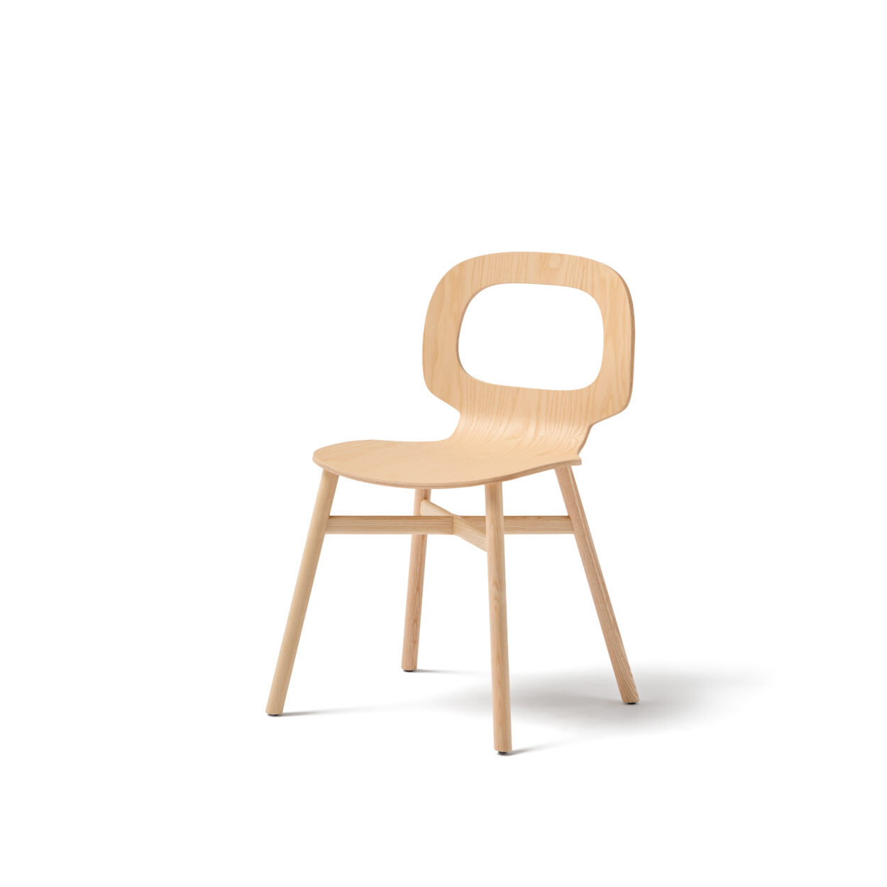 HALO  Silla Patas Madera con Asa - Imagen 6