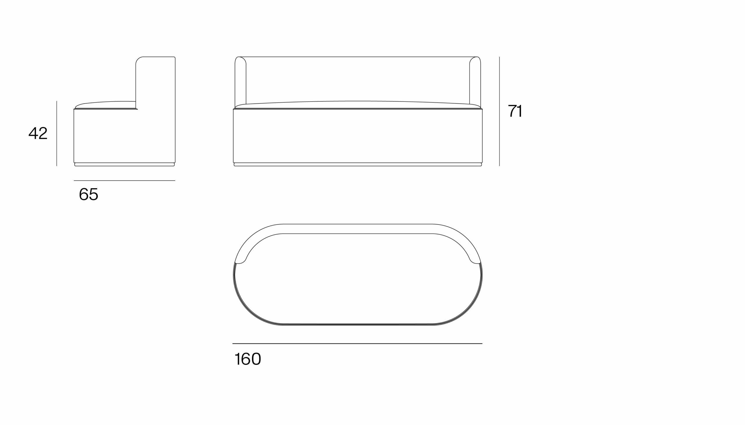 Mant Sofá Recto Blasco&Vila